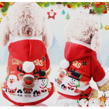 Abbigliamento invernale per animali per la festa di Natale